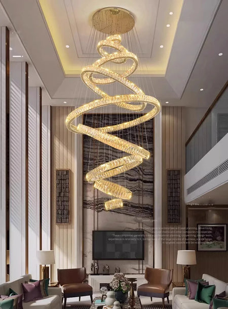 Chandelier - Modern Home Decoration Crystal Chandelier for Living Room and Stair Pendant Lighting SW-36210578 - SWEET-LIGHTS