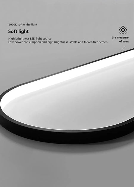 Pendant Light - Modern LED 70/90cm Elliptical Lamp SW-36210789 - SWEET-LIGHTS