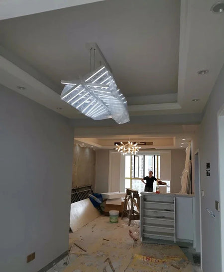 Pendant Light - Luxury Creative Fishbone Chandelier LED Home Decor SW-36210457 - SWEET-LIGHTS