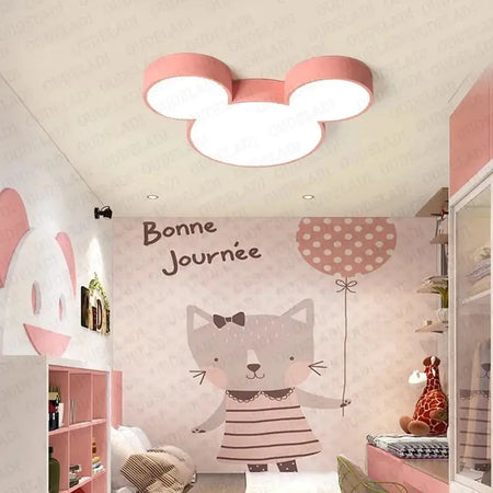 Children Lighting - Nordic Macaron Mickey LED Ceiling Lamp SW-36210457 - SWEET-LIGHTS