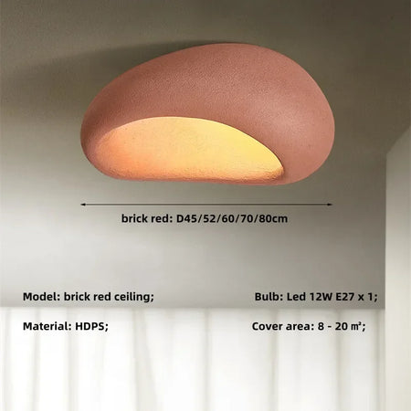 Ceiling Light - Nordic HDPS Led E27 Wabi Sabi Chandelier SW-36210789 - SWEET-LIGHTS