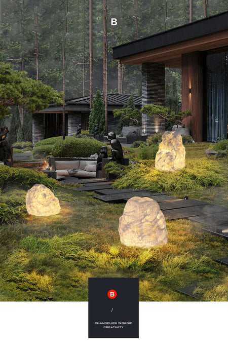 Outdoor Light - Waterproof Resin Lawn Garden Lamp SW-36210345 - SWEET-LIGHTS