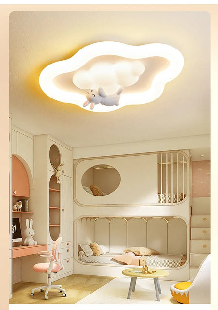 Children Lighting - Modern Cream Cloud LED Ceiling Lamp for Boys and Girls SW-36210345 - SWEET-LIGHTS