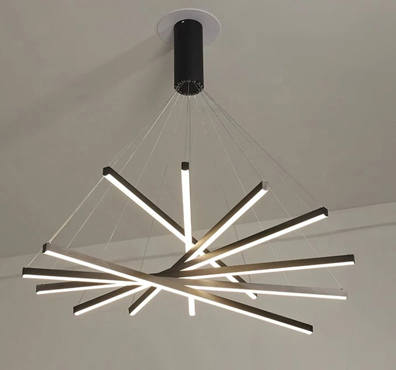 Pendant Light - Modern Stair Chandelier Nordic Luxury LED Ceiling Lamp for Living Room Indoor Light SW-36210567 - SWEET-LIGHTS