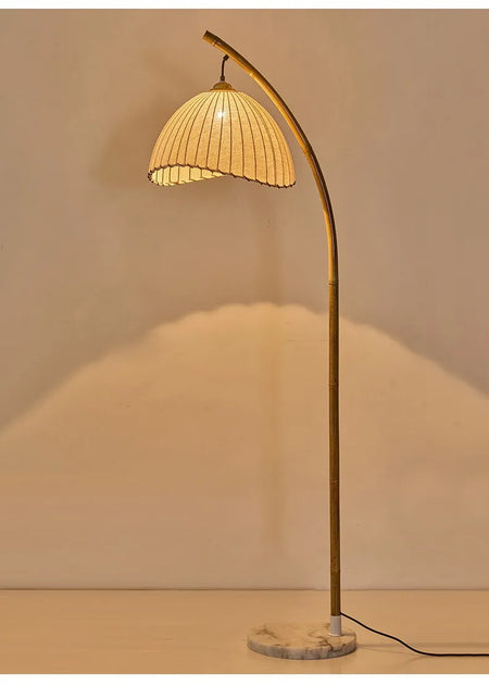 Floor Lamp - Foyer Wabi Sabi Canvas Shades LED Metal Light SW-36211023 - SWEET-LIGHTS