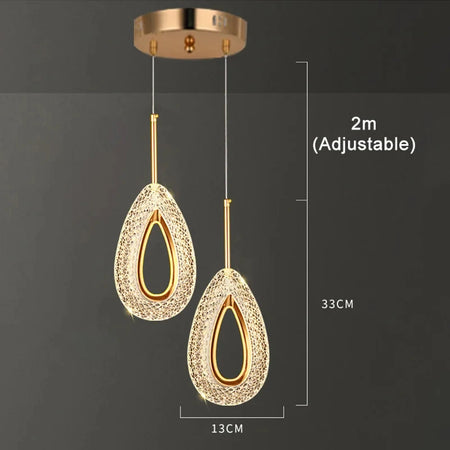 Pendant Light - Nordic Ring LED Indoor Hanging Lamp Room Decor SW-36210234 - SWEET-LIGHTS