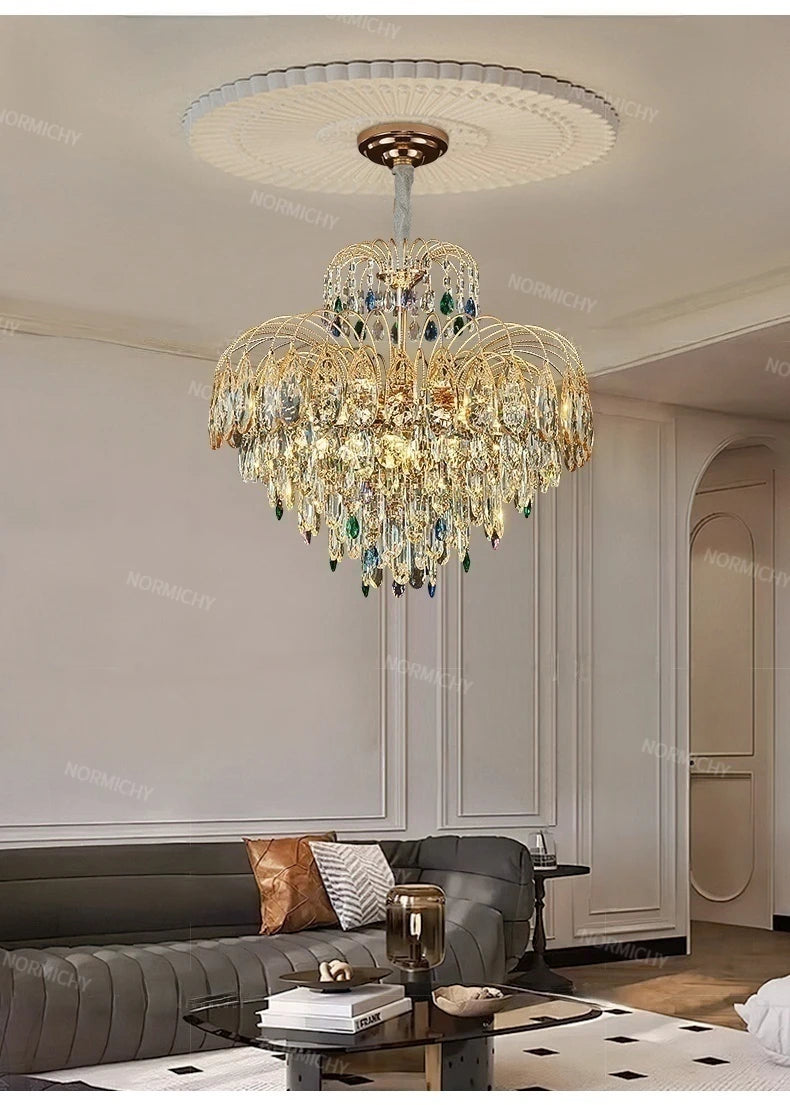 Chandelier - Home Decoration Crystal Chandelier Luxury Villa Lighting SW-36210458 - SWEET-LIGHTS