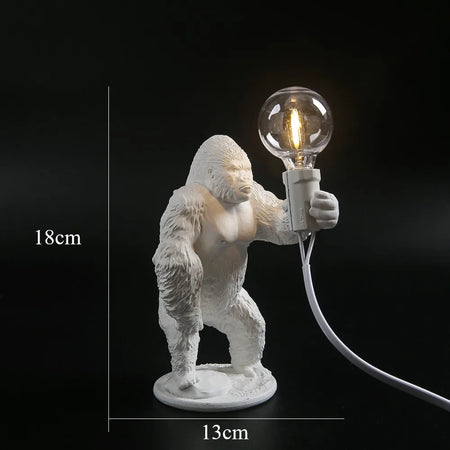Table Lamp - King Kong Gorilla Animal Indoor Resin Night Light SW-36210374 - SWEET-LIGHTS