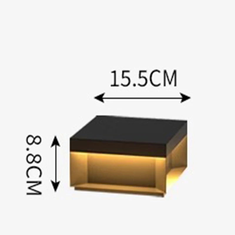 Outdoor Light - Solar Pillar Light Waterproof Garden Lights SW-36210345 - SWEET-LIGHTS