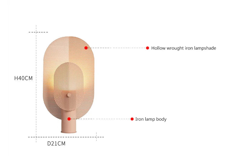 Table Lamp - Postmodern Minimalist Grid Nordic Designer LED SW-36210345 - SWEET-LIGHTS