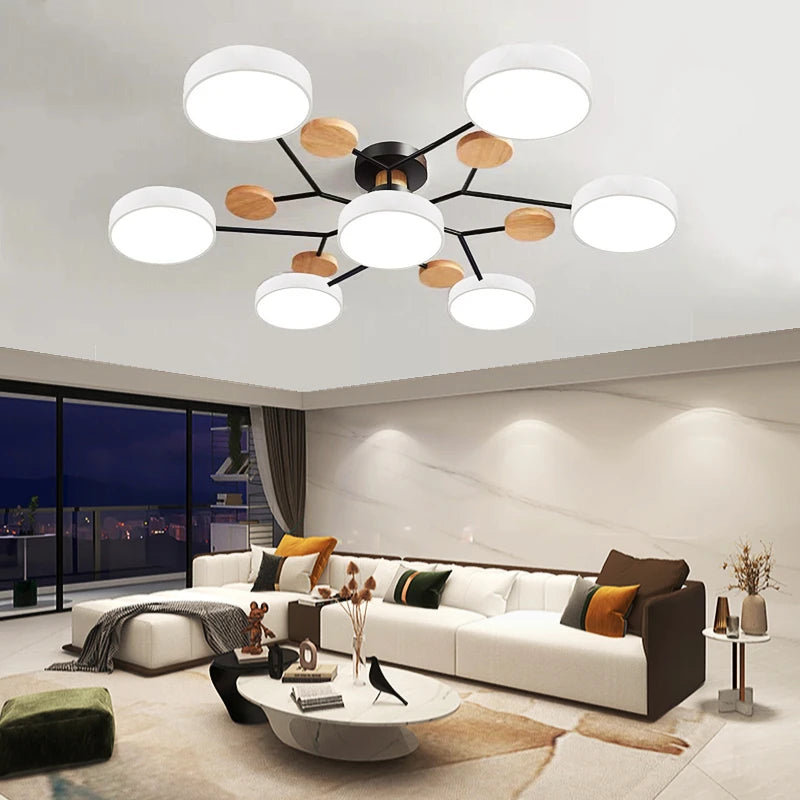 Ceiling Light - Nordic Style Living Room Chandelier LED SW-36210789 - SWEET-LIGHTS
