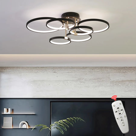 Ceiling Light - Modern Dimmable LED Chandelier with Remote SW-36210789 - SWEET-LIGHTS