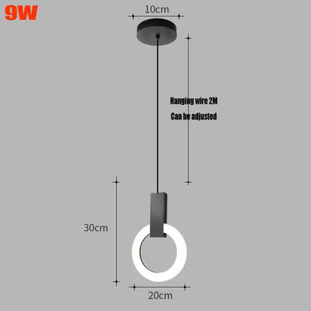 Pendant Light - Nordic Simple LED Ceiling Lamp SW-36210987 - SWEET-LIGHTS