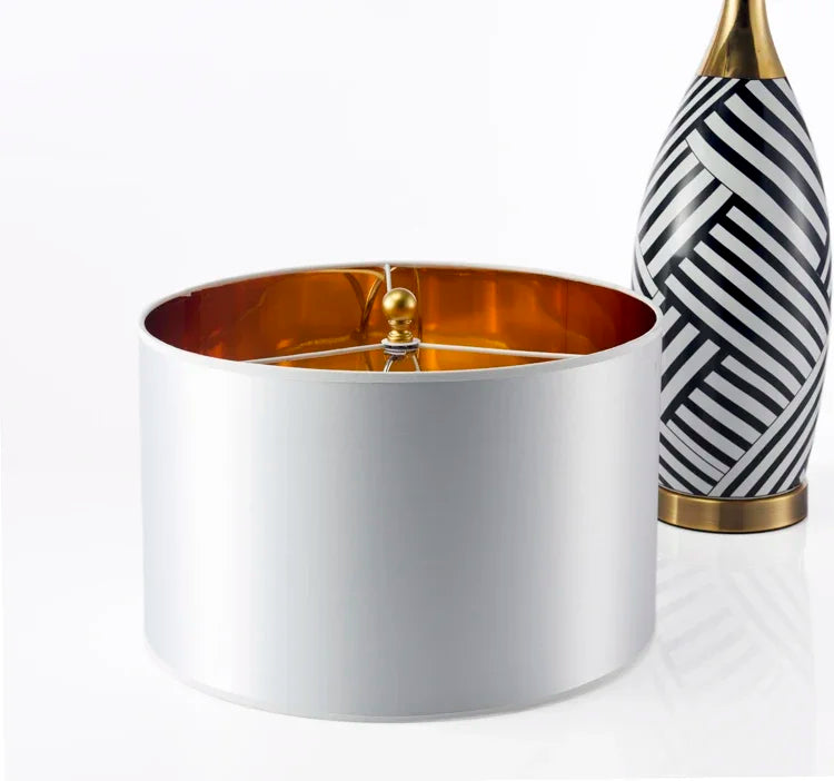 Table Lamp - LED Modern Creative Stripe Design American Desk Light for Home Living Room Bedroom Bedside Decor SW-36210345 - SWEET-LIGHTS