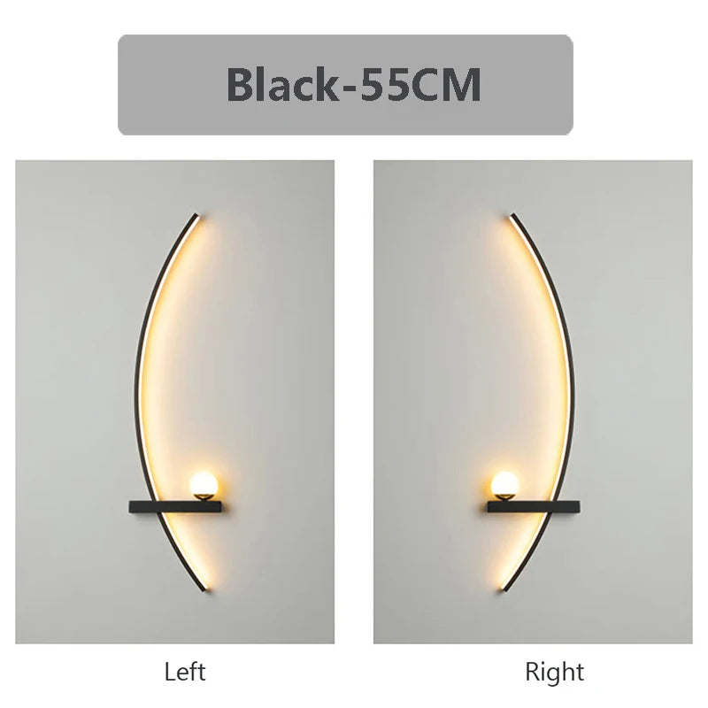 Wall Light - Bedside LED Wall Lamp Smart Remote Control Sconces Lighting for Bedroom Living Room Indoor SW-36210458 - SWEET-LIGHTS