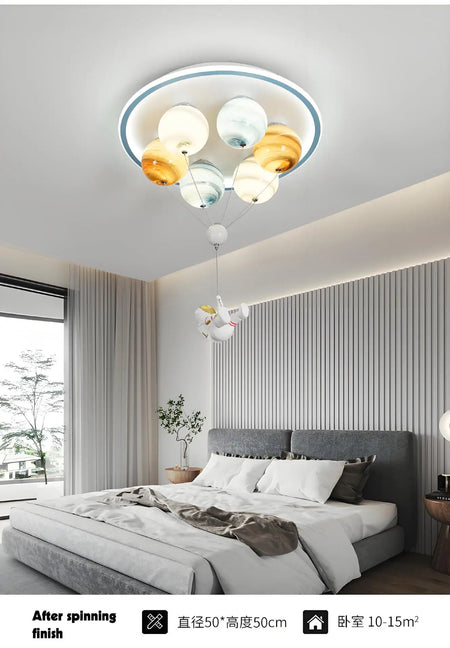 Children Lighting - Modern Astronaut LED Ceiling Light for Kids Room Decor SW-36210438 - SWEET-LIGHTS