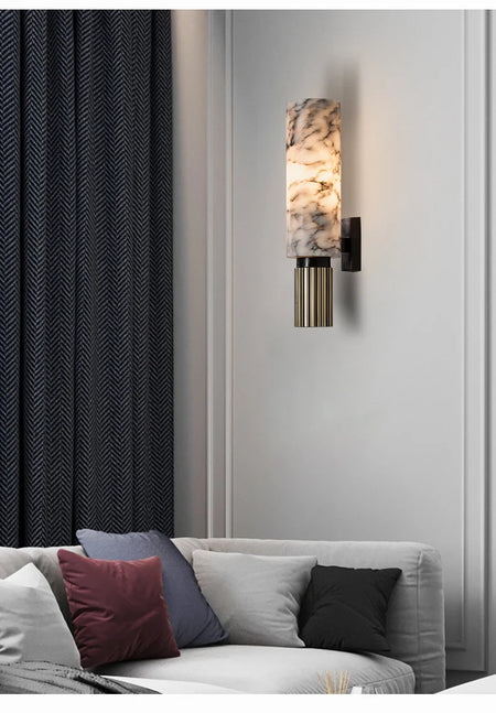 Wall Light - Modern Luxury Natural Marble Wall Lamp LED Sconce SW-36210345 - SWEET-LIGHTS