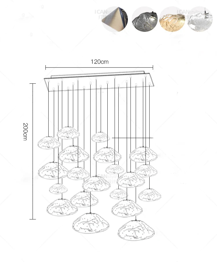 Chandelier - Nordic Home Decor Dining Room Pendant Light Fixture SW-36210457 - SWEET-LIGHTS