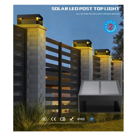 Outdoor Light - Solar Pillar Light Waterproof Garden Lights SW-36210345 - SWEET-LIGHTS