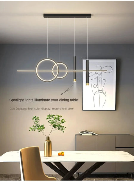 Pendant Light - Modern Dining Room LED Chandelier Lamp SW-36210345 - SWEET-LIGHTS