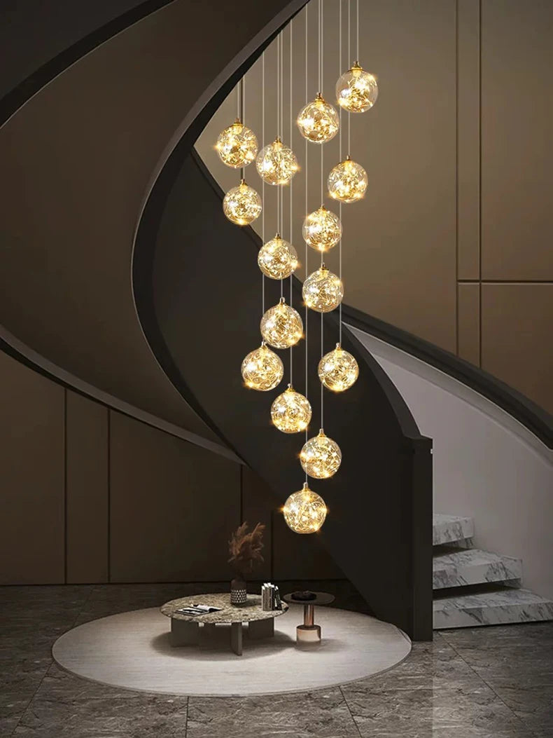 Chandelier - Nordic Home Decoration Stair Chandelier 6-30 Heads SW-36210347 - SWEET-LIGHTS