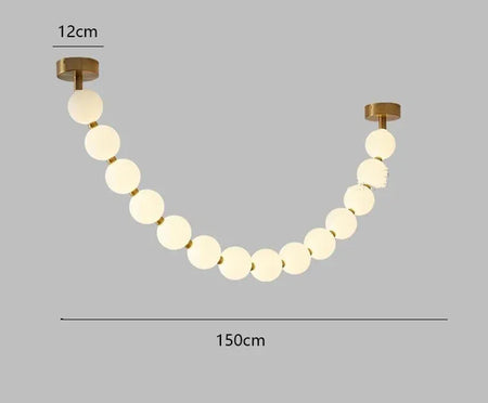 Pendant Light - Nordic Beads LED Chandelier for Home Decor SW-36210478 - SWEET-LIGHTS