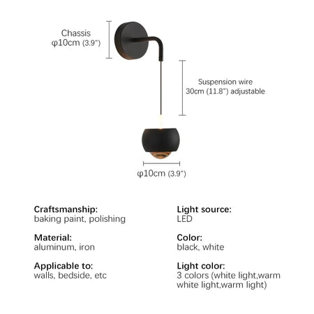 Wall Light - BELLE Contemporary Wall Lamp Indoor Living Room Bedroom Bedside Lamp Nordic Art Hotel Corridor Hallway Wall Lamp SW-36210349 - SWEET-LIGHTS