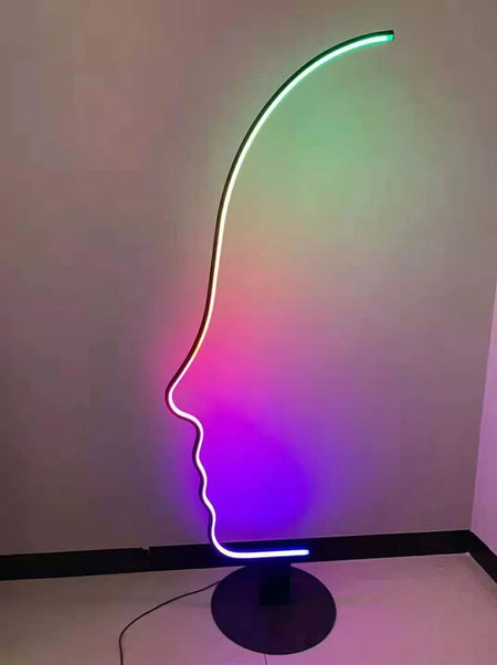 Floor Lamp - New Modern Human Face LED Decor Light SW-36210345 - SWEET-LIGHTS