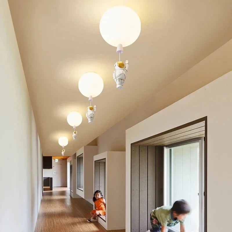 Children Lighting - Modern LED Astronaut Balloon Pendant Lamp SW-36210458 - SWEET-LIGHTS