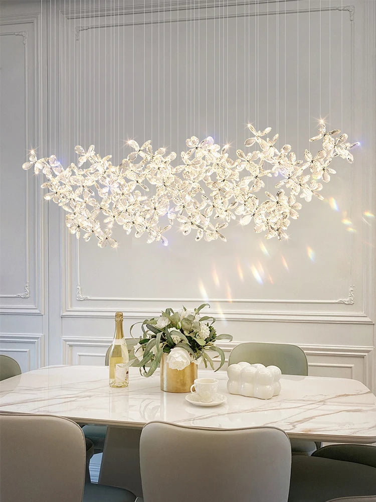Pendant Light - Luxury Crystal Pendant Lamp for Dining Hall SW-36210345 - SWEET-LIGHTS