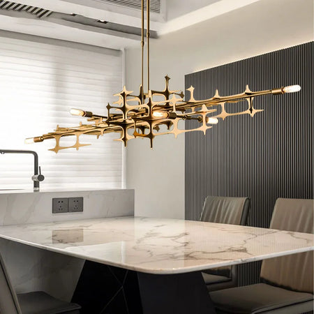 Pendant Light - Nordic Light Luxury Geometric Bar Pendant Lamp SW-36210357 - SWEET-LIGHTS