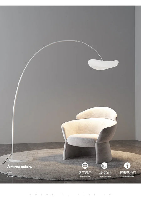 Floor Lamp - Postmodern Minimalist Creative Angling Designer Yunduo Marble Lighting SW-36210458 - SWEET-LIGHTS