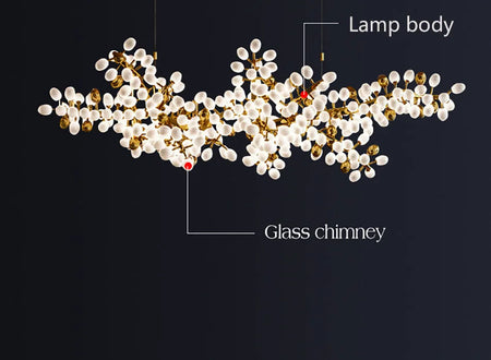 Chandelier - Nordic Luxury Grapes Bunch Hanging Lamp for Dining Room Living Room Decor SW-36210456 - SWEET-LIGHTS