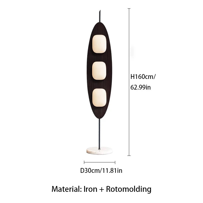Floor Lamp - Promotional Modern Wooden LED Light H160CM SW-36210578 - SWEET-LIGHTS