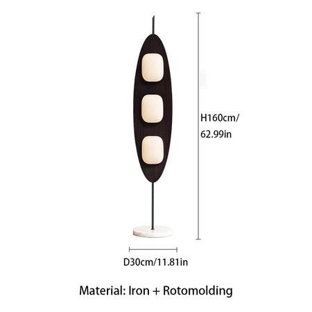 Floor Lamp - Promotional Modern Wooden LED Light H160CM SW-36210578 - SWEET-LIGHTS