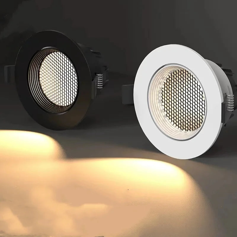 Spotlight - Double-Layer Anti-Glare Cellular Indoor Spot Light AC85-265V SW-36210789 - SWEET-LIGHTS