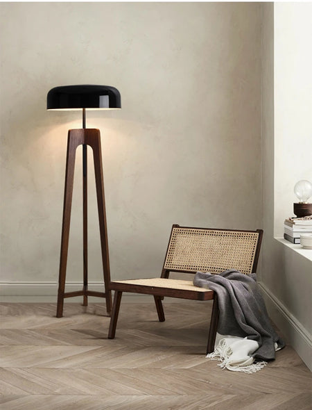 Floor Lamp - Pileo Porada Solid Wood Tripod LED Lamp SW-36210478 - SWEET-LIGHTS