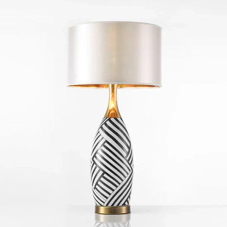 Table Lamp - LED Modern Creative Stripe Design American Desk Light for Home Living Room Bedroom Bedside Decor SW-36210345 - SWEET-LIGHTS