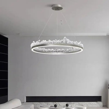 Pendant Light - Italian Minimalist Iceberg Chandeliers Modern Luxury Long Strip Hanging Lights for Bedroom Dining Room Kitchen Island Led Lamp SW-36210123 - SWEET-LIGHTS