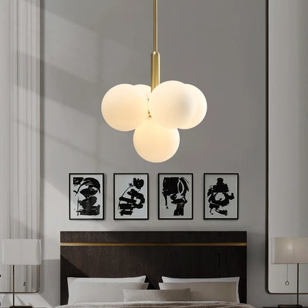 Pendant Light - Nordic Minimalist Glass Ball LED Chandelier for Home Decor SW-36210457 - SWEET-LIGHTS