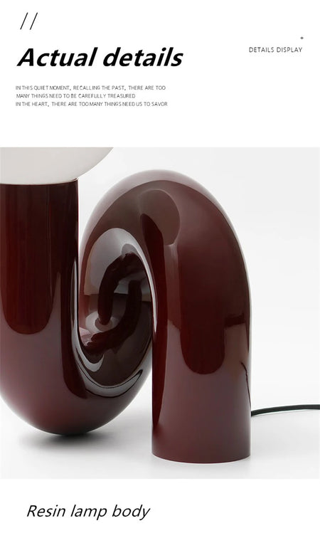 Table Lamp - Nordic Postmodern Glass Desk Lamp SW-36210579 - SWEET-LIGHTS