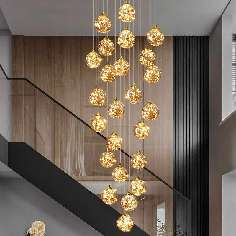 Chandelier - Nordic Home Decoration Stair Chandelier 6-30 Heads SW-36210347 - SWEET-LIGHTS