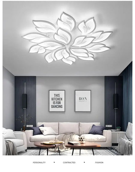 Ceiling Light - Modern LED Ceiling Chandeliers Light for Living Dining Room Bedroom Ceiling Lamps With Remote Control Dimmable Lights Fixtures SW-36210347 - SWEET-LIGHTS