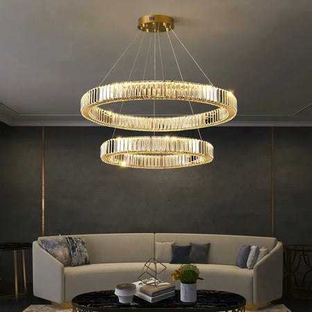 Pendant Light - Led Luxury Crystal Ceiling Pendant Lamp for Living Room and Dining SW-36210347 - SWEET-LIGHTS