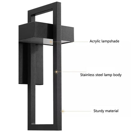 Outdoor Light - LED Wall Lamp E27 Simple Decorative Fixture SW-36210378 - SWEET-LIGHTS