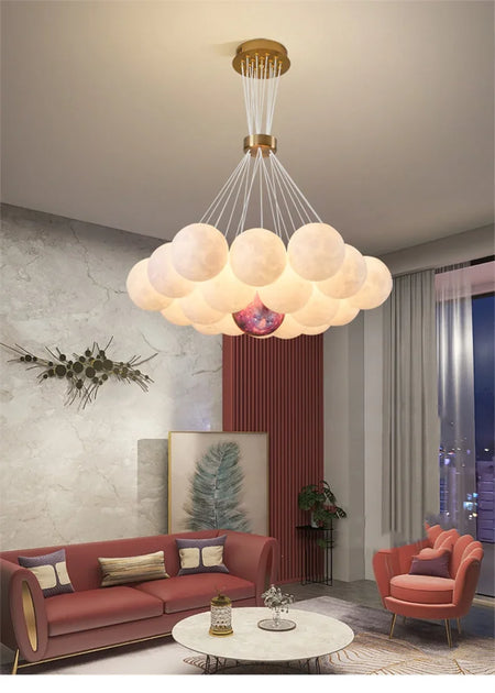 Children Lighting - Creative Moon Ceiling Chandelier Indoor Lamp SW-36210345 - SWEET-LIGHTS