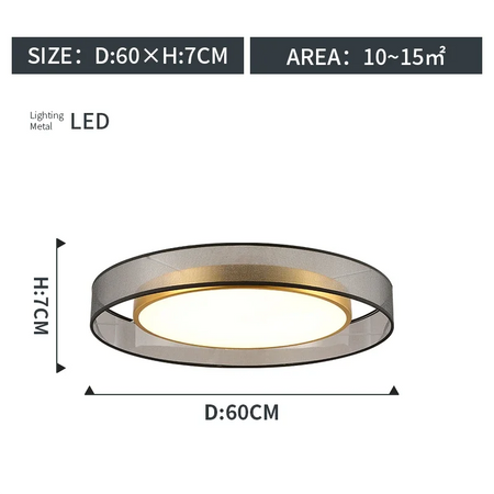 Ceiling Light - LED Ceiling Light All Copper Modern Round Design SW-36210347 - SWEET-LIGHTS