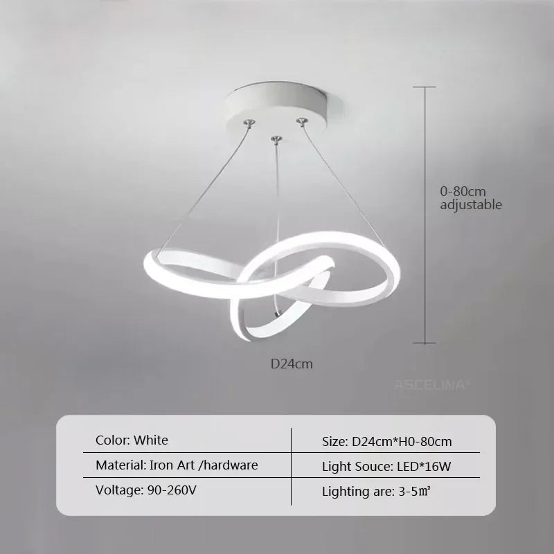 Pendant Light - Nordic LED Ceiling Pendant Lamp for Dining Room and Living Room Creativity Simple Illumination Light SW-36210567 - SWEET-LIGHTS
