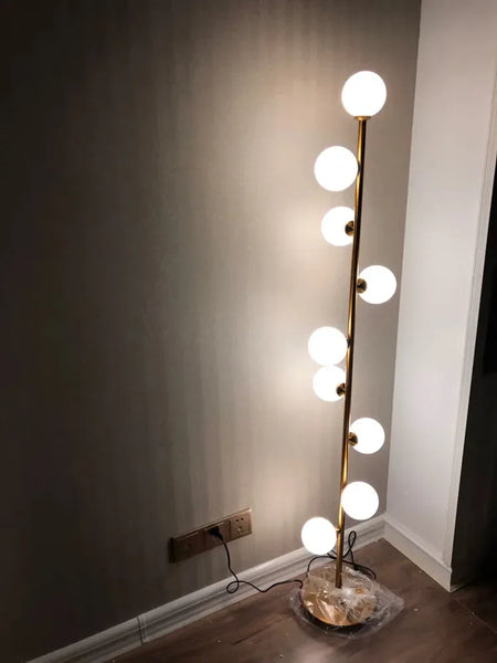 Floor Lamp - Modern LED Living Room Bedside Lamp Glass Ball Nordic Bedroom SW-36210123 - SWEET-LIGHTS