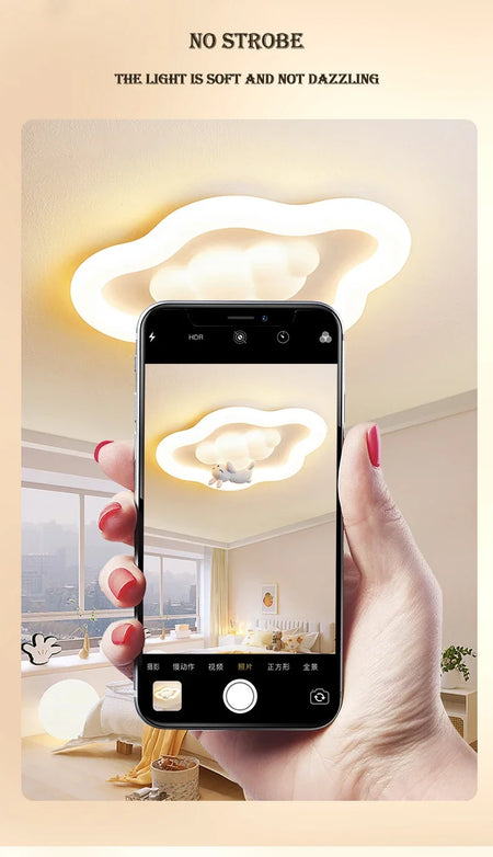 Children Lighting - Modern Cream Cloud LED Ceiling Lamp for Boys and Girls SW-36210345 - SWEET-LIGHTS